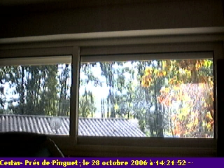 Notre webcam