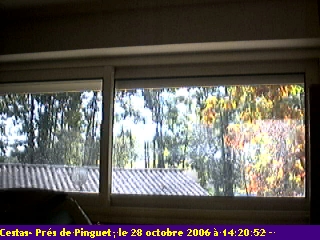 Notre webcam