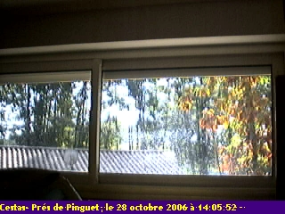 Notre webcam